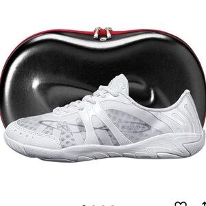 NFINITY White Women's Sneakers with Red and Black Case